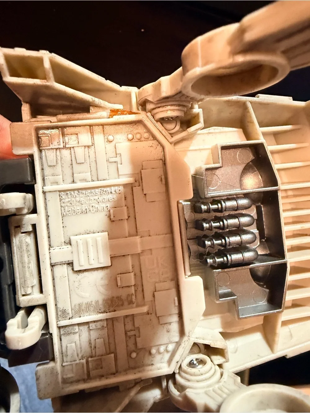 Star Wars Walker Vehicle Toy Hasbro Incomplete Missing Parts ( one door)